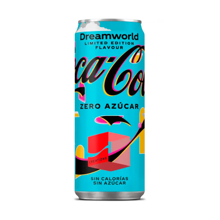 Egypt tomorrow To take care Напій газований Coca Cola Dreamworld Limited Edition Zero Sugar 250ml  (16737) купити за ціною 99 грн.