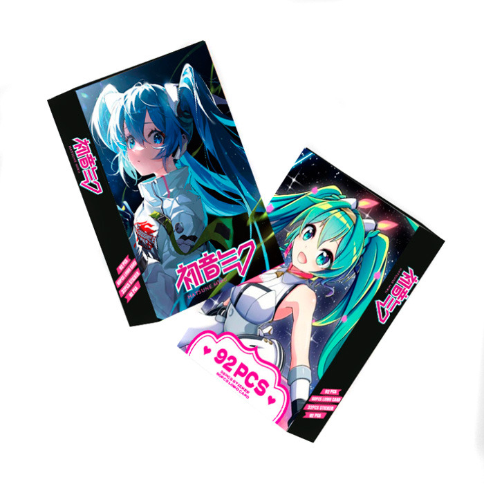Набор карточек Хацунэ Мику Hatsune Miku Vocaloid 92шт (26782