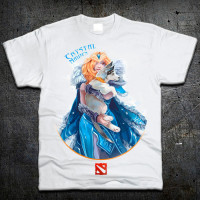 Футболка Fruit of the Loom Герой ЦМ Dota 2 Crystal Maiden Білий 116 см (9625) - вид 1 мініатюра