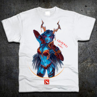 Футболка Fruit of the Loom Герой Королева Болю Дота 2 Queen of Pain Dota 2 Білий 116 см (93476) - вид 1 мініатюра