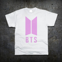 Футболка Fruit of the Loom Лого БТС BTS Бантани 116 см (97119) - вид 1 мініатюра