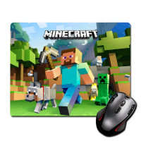 Ігрова поверхня Стів з Киркою Майнкрафт Minecraft 220 х 180 мм 300 х 250 мм (82584) - вид 1 мініатюра