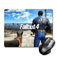 Ігрова поверхня Самотній Подорожній и Бойовой Пес Фаллаут Fallout 300 х 250 мм (821963) - вид 1 мініатюра