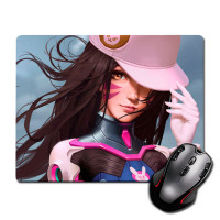 Ігрова поверхня Діва Овервотч D.Va Overwatch 300 х 250 мм (822541) - вид 1 мініатюра