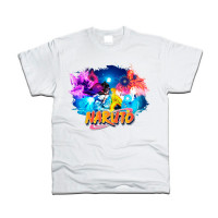 Футболка Наруто Naruto Fight White XL (797454) - вид 1 мініатюра