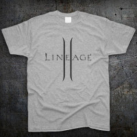 Футболка Fruit of the Loom Логотип Лінейдж 2 Logo Lineage 2 Сірий XXL (1645640) - вид 1 мініатюра