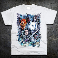 Футболка Fruit of the Loom Гра престолів Game of Thrones Білий L (5193138) - вид 1 мініатюра