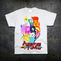 Футболка Fruit of the Loom Герої Час пригод Adventure Time Білий XXL (7193430) - вид 1 мініатюра
