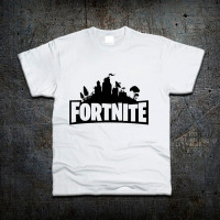 Футболка Fruit of the Loom Логотип Фортнайт Logo Fortnite Білий L (5195267) - вид 1 мініатюра