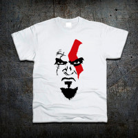 Футболка Fruit of the Loom Кратос Kratos God of War Білий M (4195311) - вид 1 мініатюра