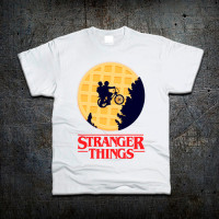 Футболка Fruit of the Loom Дивні дива Stranger Things Білий M (4195326) - вид 1 мініатюра
