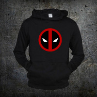 Худі Fruit of the Loom Дедпул Логотип Logo Deadpool Чорний L (192142) - вид 1 мініатюра