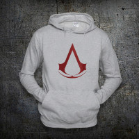 Худі Fruit of the Loom Лого Кредо ассасина Assassin's Creed Logo Сірий S (129661) - вид 1 мініатюра