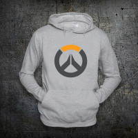 Худі Fruit of the Loom Овервотч Логотип Logo Overwatch Сірий XL (199) - вид 1 мініатюра