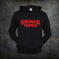 Худі Fruit of the Loom Дивні дива Stranger Things Чорний M (95323) - вид 1 мініатюра