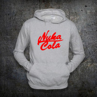 Худі Fruit of the Loom Нюко-Кола Ядер-Кола Fallout Nuka-Cola Сірий XL (1591978) - вид 1 мініатюра