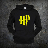 Худі Fruit of the Loom Гаррі Поттер Лого Harry Potter Чорний M (94084) - вид 1 мініатюра