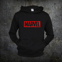 Худі Fruit of the Loom Логотип Марвел Кофта Logo Marvel Чорний XL (1191089) - вид 1 мініатюра