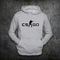 Худі Fruit of the Loom Лого КС ГО Logo CS GO Counter-Strike Сірий XL (159665) - вид 1 мініатюра