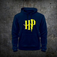 Худі Fruit of the Loom Гаррі Поттер Лого Harry Potter Синій S (1294084) - вид 1 мініатюра