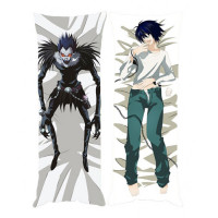 Дакімакура L і Рюк Зошит Смерти Подушка Обіймашка 150 х 50 - Death Note (12398) - вид 1 мініатюра