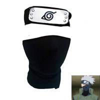 Набор Маска Хатаке Какаши сенсей и Повязка Коноха, Наруто - Naruto (12418) - вид 1 миниатюра