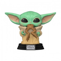 Фігурка Малюк Йода з жабкою - Мандалорець Funko 49932 (12863) - вид 1 мініатюра