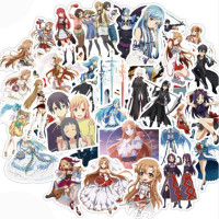 Набір стікерів Мистецтво Меча Онлайн 50 шт - Sword art online (12956) - вид 1 мініатюра