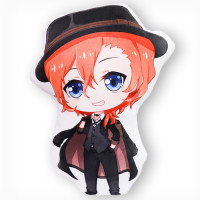 Подушка Чуя Великий з бродячих псів, велика - Manga Bungou Stray Dogs (112997) - вид 1 мініатюра