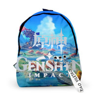 Рюкзак Геншин Импакт пейзаж - Genshin Impact (13483) - вид 1 миниатюра