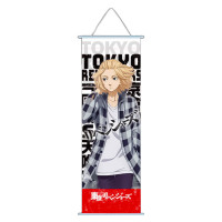 Гобелен Манджиро Сано Токийские Мстители красный - Tokyo Revengers (13792)