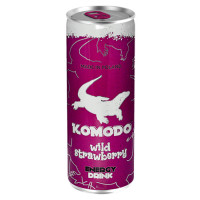 Напій Енергетик Komodo Energy Wild Strawberry (13911) - вид 1 мініатюра