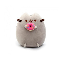 М'яка іграшка Пушин Кіт із Пончиком Pusheen with donut (14046) - вид 1 мініатюра