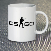 Чашка лого гри CS GO New (14383) - вид 1 мініатюра