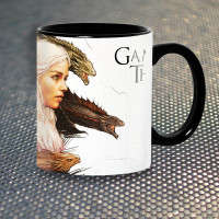 Чашка Дейенеріс Таргарієн з Драконами Game of Thrones New (14454) - вид 1 мініатюра