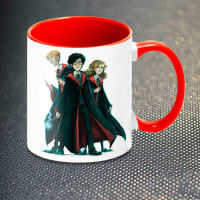 Чашка Гаррі, Рон, Герміона Гаррі Поттер Harry Potter New (14465) - вид 1 мініатюра