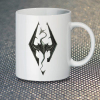 Чашка Логотип Скайрим The Elder Scrolls V: Skyrim New (14481) - вид 1 мініатюра