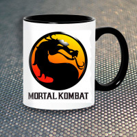 Чашка Логотип Мортал Комбат Mortal Kombat New (14503) - вид 1 мініатюра