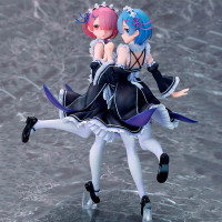 Фігурка Рем і Рам Re: Zero Ram Rem Twins Pair Копія (14760) - вид 1 мініатюра