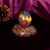 Статуетка Яйце з Драконом Dragon Egg Синя (14772) - вид 1 мініатюра