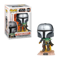 Фігурка Funko POP! The Mandalorian with the child - Mandalorian (14790) - вид 1 мініатюра