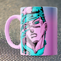 Чашка Джотаро диски, Химерні пригоди ДжоДжо - JoJo’s Bizarre Adventure (14799) - вид 1 мініатюра