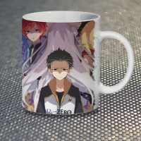 Чашка Нацукі, Рем, Рам і Емілія Ре:Зеро, Життя з нуля - Re: Zero (14899) - вид 1 мініатюра