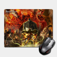Килимок для миші в бій, Атака титанів маленький - Attack on Titan 220 х 180 мм (14917) - вид 1 мініатюра