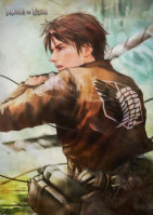 Плакат Ерен Атака Титанів - Attack on Titan (14937) - вид 1 мініатюра