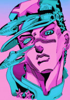 Плакат Джотаро диск, Химерні пригоди ДжоДжо - JoJo’s Bizarre Adventure (14940) - вид 1 мініатюра