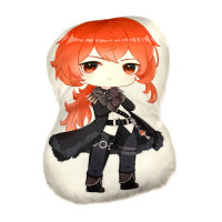 Подушка Дилюк Геншин Импакт - Genshin Impact 45см (15101)