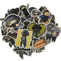 Набір стікерів Tom Clancys Rainbow Six Siege 50шт (15109)