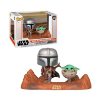 Фігурка Funko POP! The Mandalorian with the Child Moment (15197) - вид 1 мініатюра