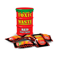 Драже Toxic Waste Sour Candy Red Drum 42 г (15356) - вид 1 мініатюра